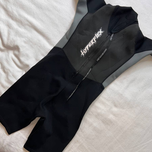 Hyperflex Access Gray/Black 2mm Shorty Wetsuit- M - Picture 15 of 16
